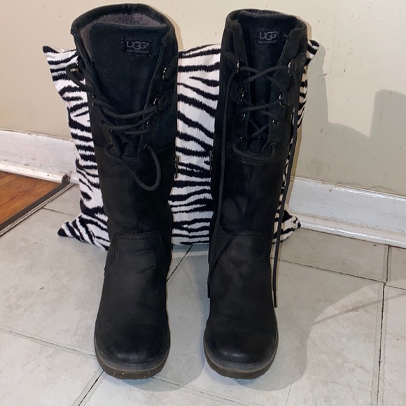 Ugg leather waterproof boots size 7 - Picture 5 of 15